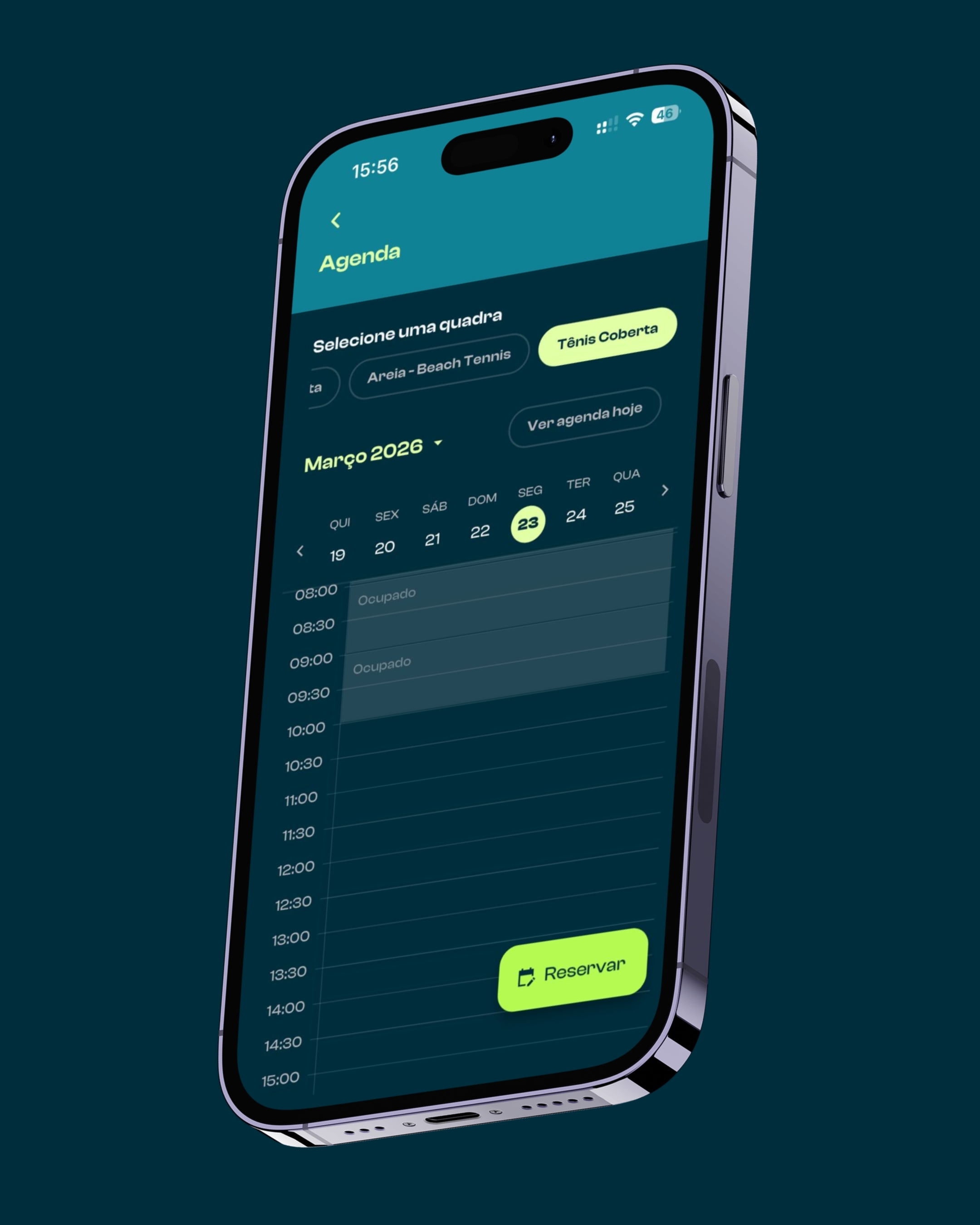 Disponibilidade e Agenda