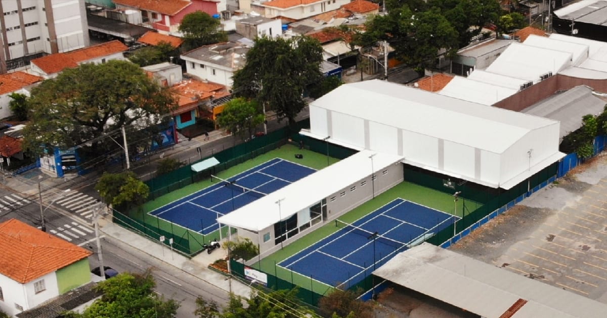 Foto da PlayTennis Vila Olímpia